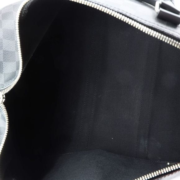 Louis Vuitton Keepall Bandouliere Bag Damier Graphite 45 Black - Picture 5 of 9
